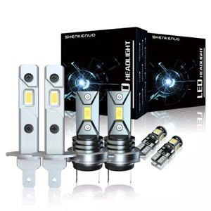 For Toyota Avensis T25 2003-2008 H1 H7 Super White LED Headlight Bulb 501 477 6x - Picture 1 of 23