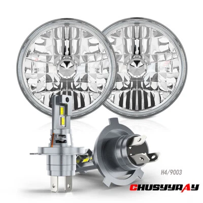 Faro LED redondo sellado de 7 pulgadas para camioneta Dodge B100 B200 B300 1971-1974 Foto 1 de 4