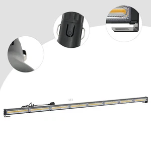 Emergency Hazard Warning Light Bar, Traffic Advisor Strobe Lightbar 96W New - Picture 1 of 22