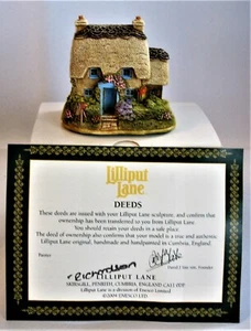 Lilliput Lane Picture This Cottage 2009 The British Collection Boxed Deeds L3247 - Picture 1 of 9