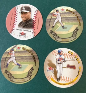 2003 Baseball Card Lot 4 FLEER HARDBALL FRANK THOMAS, CHIPPER, PIAZZA, A. JONES - Picture 1 of 2