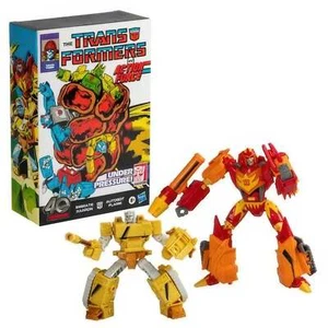 40th Anniversary Comic Edition Autobot Flame & Magmatron - Picture 1 of 4