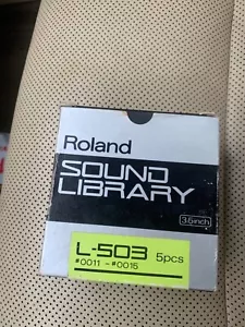 Roland Sound Library L-503 - S550 / S330 Format MTECHGUY - Picture 1 of 8