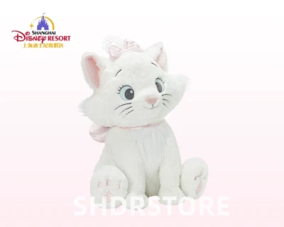 Peluche Disney Auténtico 2024 Marie Cat Mediano 19 pulgadas Shanghai Disneyland Foto 1 de 2