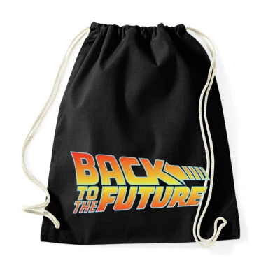 Blondie & Brownie Baumwoll Turnbeutel Beutel Tasche Zurück in die Zukunft Marty