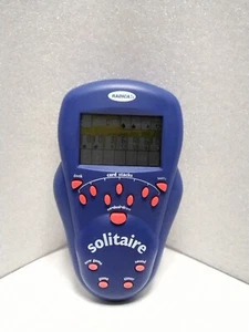 Radica Solitaire jeu de voyage électronique portable 2000 son vintage en option - Photo 1 sur 2