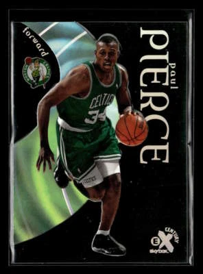 1998-99 SkyBox E-X Century Paul Pierce #82 Rookie RC Boston Celtics FX5074 - Image 1 of 2