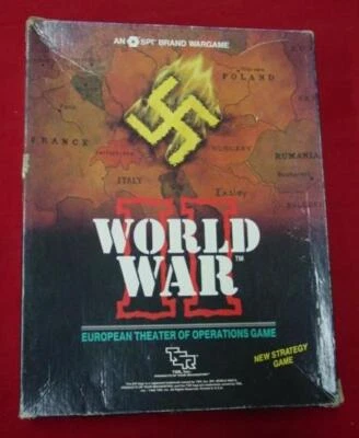 TSR SPI 1985 - World War II - European Theater of Operations Boxed Game (PUN) - Image 1 of 4