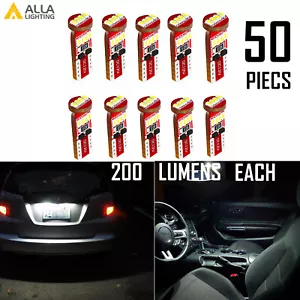 Alla Lighting Bright White 194 License Plate Light Bulb|Map Light Bulb,Interior - Picture 1 of 10