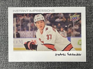 Andrei Svechnikov 2022-23 Upper Deck Series 2 Instant Impressions #PZ-22 - Picture 1 of 2