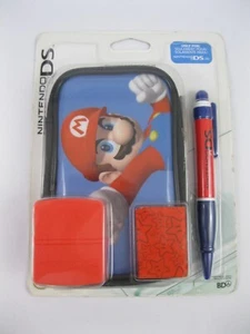 Kit Super Mario DS Lite Expressions Estuche de Almacenamiento Envolvente Protector de Pantalla Lápiz ++ - Imagen 1 de 9