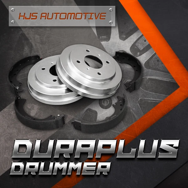 Duraplus Premium Brake Drums Shoes [Rear] Fit 95-97 Chrysler Intrepid For CA — 第 1/1 张图片