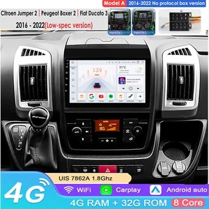 Android Autoradio CarPlay GPS Für Citroen Jumper 2/Peugeot Boxer 2/Fiat Ducato 3 - Bild 1 von 24