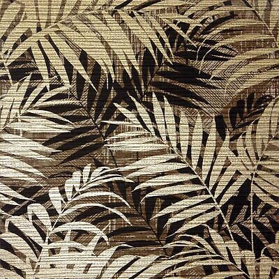 Arthouse Textured Palm Gold Chocolate Wallpaper Metallic Effect Modern Floral • 14.22€