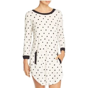 Camisa de Noche KATE SPADE NY Dream A Little Dream Estampado Corazón Pijama Salón M - Imagen 1 de 9