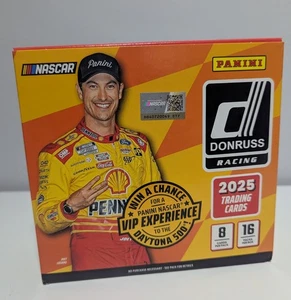SOLO CAJA 2025 Panini Donruss Racing NASCAR vacío Joey Logano - Imagen 1 de 5