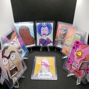 Rick and Morty Sketch Cards Season 3 - The Vindicators Set / Cryptozoic/ 8 Cards - Picture 1 of 22