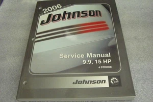 NEW 2006 Johnson "SD" Service Manual 4 Stroke 9.9/15hp #5006590 3-E-4 - Bild 1 von 5