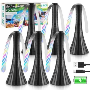 Fly Fans for Tables Rechargeable, Fly Fans for Outdoor Tables USB, Fly Repell... - Picture 1 of 7
