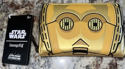 Cartera Loungefly Star Wars C-3PO 2022 Celebración Anaheim Exclusiva Foto 1 de 4