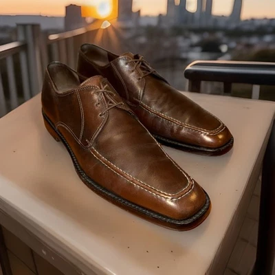 salvatore ferragamo Studio stitched Apron toe Oxford Made in Italy Size 8.5D - Image 1 of 4