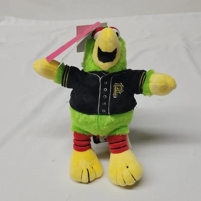 Peluche Pittsburgh Pirate Parrot 2020 8" peluche Forever Plush ¡Nuevo! MLB Foto 1 de 4