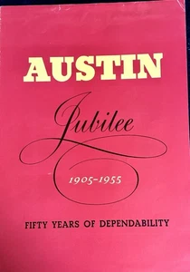 3 Prospekte Austin, 50 Jahre Jubiläum & Austin-Healey Austin Healy & 1949 Handbuch - Bild 1 von 16