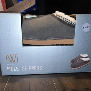 Wayland Square Lined Slip On Womens Mule Slippers - Picture 1 of 1