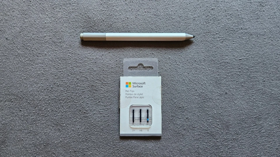 Microsoft Surface Pen Silver + Tips - Image 1 of 1