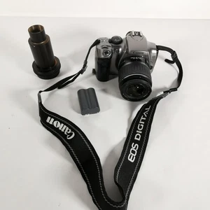 Canon EOS 300D DSLR + 18-55mm Lens + Memory Card + (no charger) - Picture 1 of 18