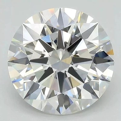 Lab Grown 1.56  Ct Round Cut G Color VS1 Clarity Stone Diamond - Image 1 of 3