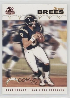 2002 Pacific Adrenaline Red Drew Brees #235 - Image 1 of 2