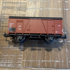 Fleischmann  H0 DB Covered Goods Wagon - Made In Germany - Picture 1 of 12