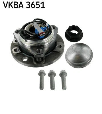 SKF VKBA 3651 Kit de roulements de roue pour OPEL,VAUXHALL - Photo 1/4