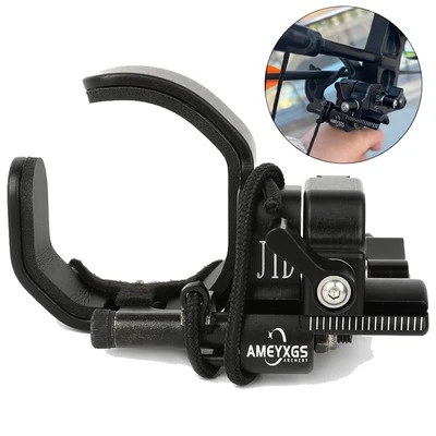 Recurve Bow Fall Away Arrow Rest Aluminum Alloy Adjustable Archery Shooting Hunt - Image 1 of 4