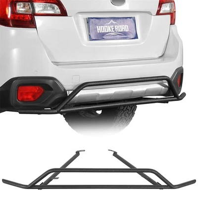 For 2015-2019 Subaru Outback Rear Bumper Cover Bar Rally Style Textured Steel Foto 1 de 4