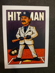 Yankees Karikaturen Custom Karte - Don Mattingly The Hit Man - Bild 1 von 2