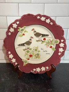 Anthropologie Lou Rota zwei Turteltauben Dessertteller - Bild 1 von 7