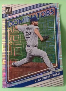2022 Panini Donruss - Dominators Clayton Kershaw #D-1 Vector - Bild 1 von 2