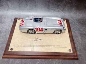 1/18 Scale 300SLR Moss Signed Winner Targa Florio 1955 Diecast Model - Picture 1 of 4