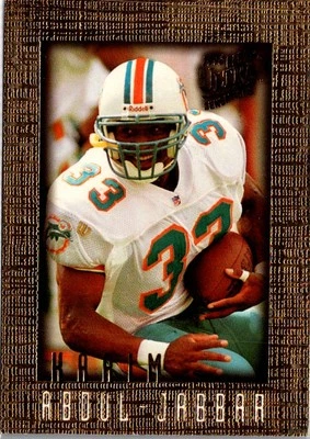 1996 Ultra Sensations #55 Karim Abdul-Jabbar Marble Gold - Image 1 of 2