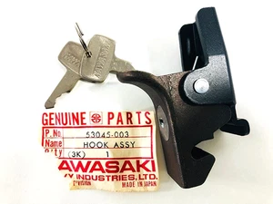 NOS KAWASAKI 73 H2 750 SEAT LOCK & KEY 271 P/N 53045-003 - Bild 1 von 6