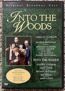 Into the Woods (DVD, 1990) Original Broadway Cast - In Excellent Condition!!! - Bild 1 von 2