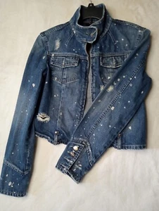 Fubu Jeansjacke Damen Small aus der Kollektion Größe Small Used Look - Bild 1 von 11