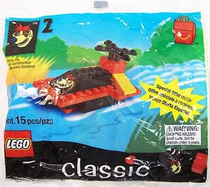 1999 McDonalds Vintage Happy Meal LEGO Classic Gebäude Spielzeug #2 MIP C10! - Bild 1 von 3