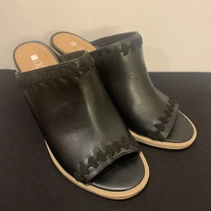 Dolcetta Blaine Damen Espadrilles Sandalen Schuhe schwarz Größe 8 mit Blockabsatz - Bild 1 von 6