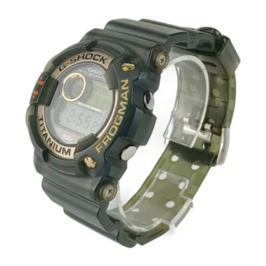 Casio Watch G-SHOCK Frogman DW-9902GWC-8JR Black Gold Silver Gray Dial Titanium - Picture 1 of 8
