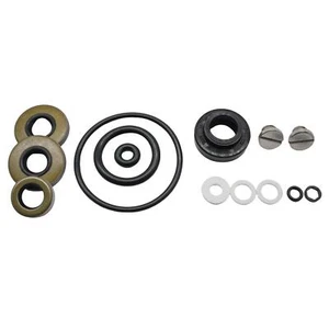 For Johnson Evinrude 9.9 15 Hp Lower Gearcase Seal Kit W/Drain Screws 396350 - Picture 1 of 7
