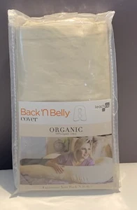 NUEVO LIACHCO ESPALDA N VIENTRE Orgánico Embarazo Maternidad U Funda de Almohada Crema - Imagen 1 de 4