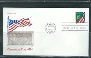 US SC # 3283 Flag And Blackboard FDC . HF cachet - Picture 1 of 1
